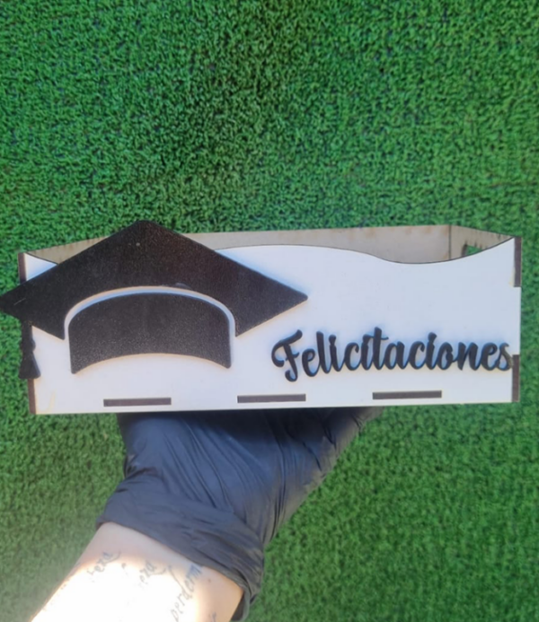 bandeja birrete felicitaciones